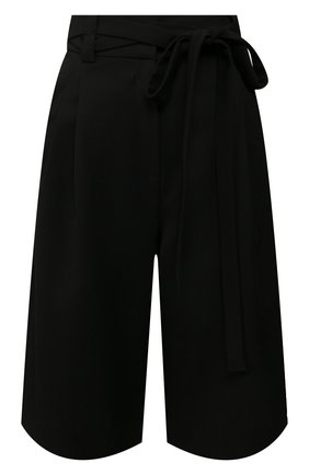 Женские шерстяные шорты VALENTINO черного цвета по цене 86800 руб., арт. TB0RD0755J2 | Фото 1 Женские шерстяные шорты VALENTINO черного цвета, арт. TB0RD0755J2 | Фото 1