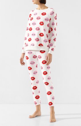 Женские хлопковые брюки WILDFOX розового цвета по цене 14150 руб., арт. WC06174L6 | Фото 2 Женские хлопковые брюки WILDFOX розового цвета, арт. WC06174L6 | Фото 2