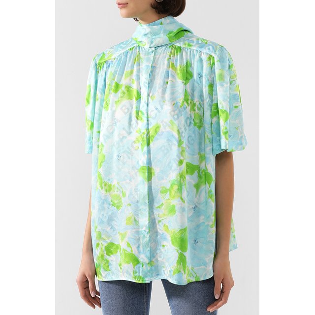 Шелковая блузка Balenciaga 10933698