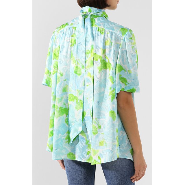 Шелковая блузка Balenciaga 10933698