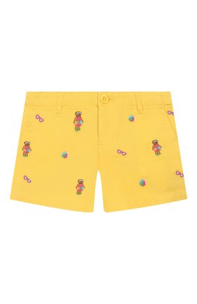Детские хлопковые шорты POLO RALPH LAUREN желтого цвета по цене 5415 руб., арт. 312784535 | Фото 1 Детские хлопковые шорты POLO RALPH LAUREN желтого цвета, арт. 312784535 | Фото 1