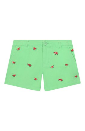 Детские хлопковые шорты POLO RALPH LAUREN зеленого цвета по цене 5415 руб., арт. 312784535 | Фото 1 Детские хлопковые шорты POLO RALPH LAUREN зеленого цвета, арт. 312784535 | Фото 1