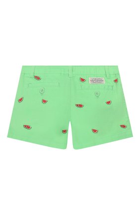 Детские хлопковые шорты POLO RALPH LAUREN зеленого цвета по цене 5415 руб., арт. 312784535 | Фото 2 Детские хлопковые шорты POLO RALPH LAUREN зеленого цвета, арт. 312784535 | Фото 2