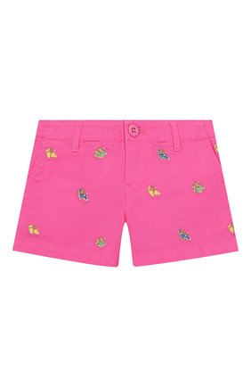 Детские хлопковые шорты POLO RALPH LAUREN розового цвета по цене 5415 руб., арт. 312784535 | Фото 1 Детские хлопковые шорты POLO RALPH LAUREN розового цвета, арт. 312784535 | Фото 1