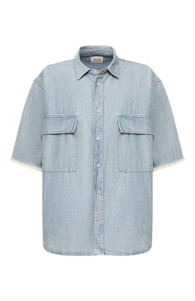 Мужская джинсовая рубашка FEAR OF GOD голубого цвета по цене 41700 руб., арт. 6H19-2012/LWD | Фото 1 Мужская джинсовая рубашка FEAR OF GOD голубого цвета, арт. 6H19-2012/LWD | Фото 1