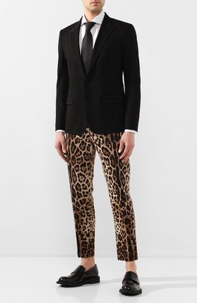 Мужской пиджак из вискозы DOLCE & GABBANA черного цвета по цене 146000 руб., арт. G2LV7T/FUGI2 | Фото 2 Мужской пиджак из вискозы DOLCE & GABBANA черного цвета, арт. G2LV7T/FUGI2 | Фото 2