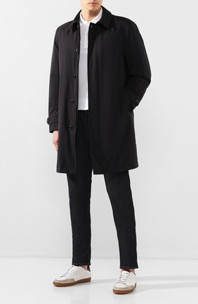 Мужской пуховое пальто kergolo MONCLER черного цвета по цене 88000 руб., арт. F1-091-1C507-00-539MN | Фото 2 Мужской пуховое пальто kergolo MONCLER черного цвета, арт. F1-091-1C507-00-539MN | Фото 2