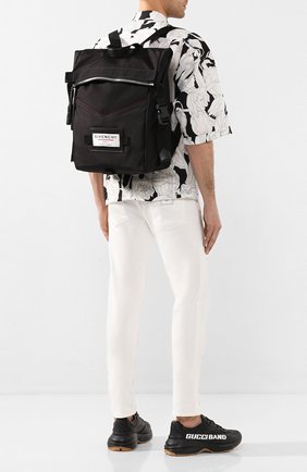 Мужской текстильный рюкзак downtown GIVENCHY черного цвета по цене 113000 руб., арт. BK505TK0S9 | Фото 2 Мужской текстильный рюкзак downtown GIVENCHY черного цвета, арт. BK505TK0S9 | Фото 2