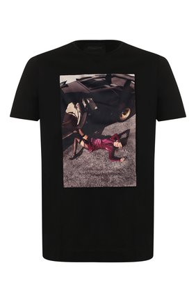 Мужская хлопковая футболка LIMITATO черного цвета по цене 12100 руб., арт. MERCY/T-SHIRT | Фото 1 Мужская хлопковая футболка LIMITATO черного цвета, арт. MERCY/T-SHIRT | Фото 1