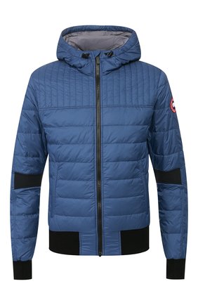 Мужской пуховый бомбер cabri CANADA GOOSE синего цвета по цене 52750 руб., арт. 2208M | Фото 1 Мужской пуховый бомбер cabri CANADA GOOSE синего цвета, арт. 2208M | Фото 1