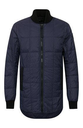 Мужской пуховый бомбер harbord CANADA GOOSE темно-синего цвета по цене 75550 руб., арт. 2221MB | Фото 1 Мужской пуховый бомбер harbord CANADA GOOSE темно-синего цвета, арт. 2221MB | Фото 1