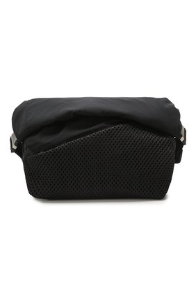 Мужская текстильная поясная сумка BOTTEGA VENETA черного цвета, арт. 619053/VCQ21 | Фото 1 (Материал: Текстиль; Размер: large)