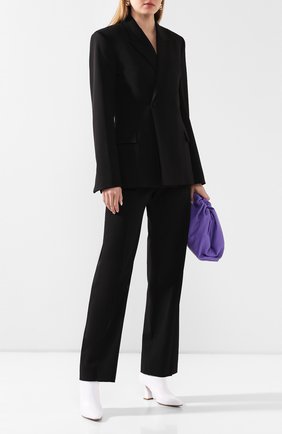 Женские кожаные ботильоны BOTTEGA VENETA белого цвета по цене 112000 руб., арт. 608842/VBSL0 | Фото 2 Женские кожаные ботильоны BOTTEGA VENETA белого цвета, арт. 608842/VBSL0 | Фото 2 (Материал внутренний: Натуральная кожа; Каблук высота: Средний, Высокий; Каблук тип: Устойчивый; Подошва: Плоская; Материал внешний: Кожа; Материал утеплителя: Без утеплителя; Региональные ограничения белый список (Axapta Mercury): RU)