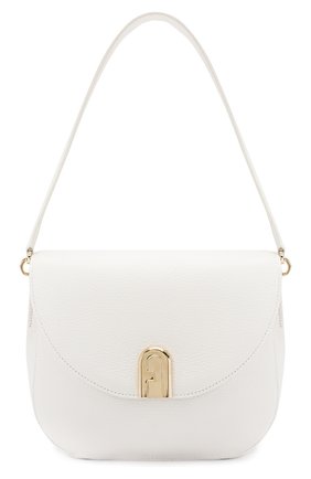 Женская сумка sleek small FURLA белого цвета по цене 37150 руб., арт. BZK6/HSF | Фото 1 Женская сумка sleek small FURLA белого цвета, арт. BZK6/HSF | Фото 1