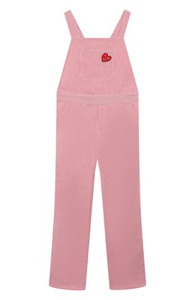 Детский хлопковый комбинезон SONIA RYKIEL ENFANT красного цвета по цене 12900 руб., арт. 20S1PA09 | Фото 1 Детский хлопковый комбинезон SONIA RYKIEL ENFANT красного цвета, арт. 20S1PA09 | Фото 1