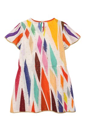Детская туника MISSONI разноцветного цвета по цене 21050 руб., арт. MBG00059/BW005P/4-6 | Фото 2 Детская туника MISSONI разноцветного цвета, арт. MBG00059/BW005P/4-6 | Фото 2