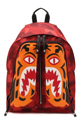 Мужской текстильный рюкзак BAPE красного цвета по цене 17650 руб., арт. 1G30182053 | Фото 1 Мужской текстильный рюкзак BAPE красного цвета, арт. 1G30182053 | Фото 1