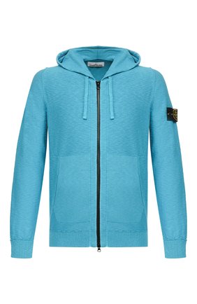 Мужская хлопковый кардиган STONE ISLAND голубого цвета по цене 29400 руб., арт. 7215530B0 | Фото 1 Мужская хлопковый кардиган STONE ISLAND голубого цвета, арт. 7215530B0 | Фото 1
