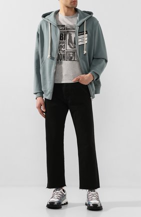 Мужская хлопковая толстовка MAISON MARGIELA светло-зеленого цвета по цене 39950 руб., арт. S50HG0031/S25443 | Фото 2 Мужская хлопковая толстовка MAISON MARGIELA светло-зеленого цвета, арт. S50HG0031/S25443 | Фото 2