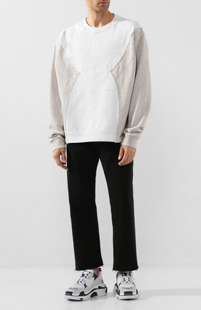 Мужской хлопковый свитшот MAISON MARGIELA серого цвета по цене 47900 руб., арт. S50GU0129/S25403 | Фото 2 Мужской хлопковый свитшот MAISON MARGIELA серого цвета, арт. S50GU0129/S25403 | Фото 2