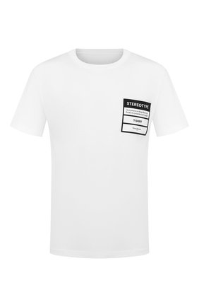 Мужская хлопковая футболка MAISON MARGIELA белого цвета по цене 15300 руб., арт. S50GC0609/S23594 | Фото 1 Мужская хлопковая футболка MAISON MARGIELA белого цвета, арт. S50GC0609/S23594 | Фото 1