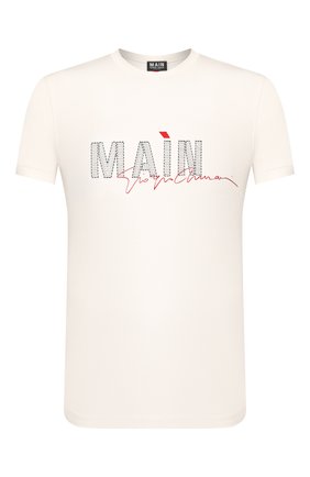 Мужская футболка из вискозы GIORGIO ARMANI белого цвета по цене 28300 руб., арт. 3HST80/SJP4Z | Фото 1 Мужская футболка из вискозы GIORGIO ARMANI белого цвета, арт. 3HST80/SJP4Z | Фото 1 (Мужское Кросс-КТ: Футболка-одежда; Рукава: Короткие; Материал внешний: Вискоза; Принт: С принтом; Длина (для топов): Стандартные; Стили: Кэжуэл)