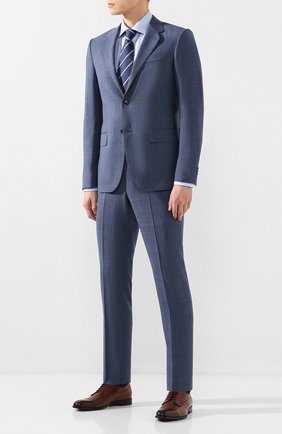 Мужские кожаные дерби CANALI коричневого цвета по цене 45650 руб., арт. 721506E/RA00218 | Фото 2 Мужские кожаные дерби CANALI коричневого цвета, арт. 721506E/RA00218 | Фото 2 (Материал внутренний: Натуральная кожа; Стили: Классический)