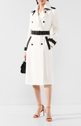 Женский тренч TOM FORD белого цвета по цене 333000 руб., арт. CP1507-FAX032 | Фото 2 Женский тренч TOM FORD белого цвета, арт. CP1507-FAX032 | Фото 2