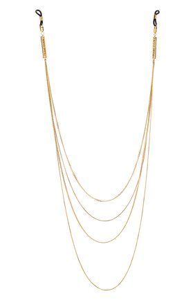 Женские цепочка для очков FRAME CHAIN золотого цвета по цене 19100 руб., арт. AIN`T S0 PLANE JANE | Фото 1 Женские цепочка для очков FRAME CHAIN золотого цвета, арт. AIN`T S0 PLANE JANE | Фото 1