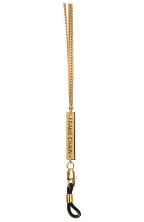 Женские цепочка для очков FRAME CHAIN золотого цвета по цене 19100 руб., арт. AIN`T S0 PLANE JANE | Фото 2 Женские цепочка для очков FRAME CHAIN золотого цвета, арт. AIN`T S0 PLANE JANE | Фото 2