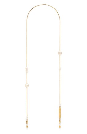 Женские цепочка для очков FRAME CHAIN золотого цвета по цене 0 руб., арт. DR0P PEARL YELL0W | Фото 1 Женские цепочка для очков FRAME CHAIN золотого цвета, арт. DR0P PEARL YELL0W | Фото 1 (Тип очков: Цепочка; Региональные ограничения белый список (Axapta Mercury): RU)
