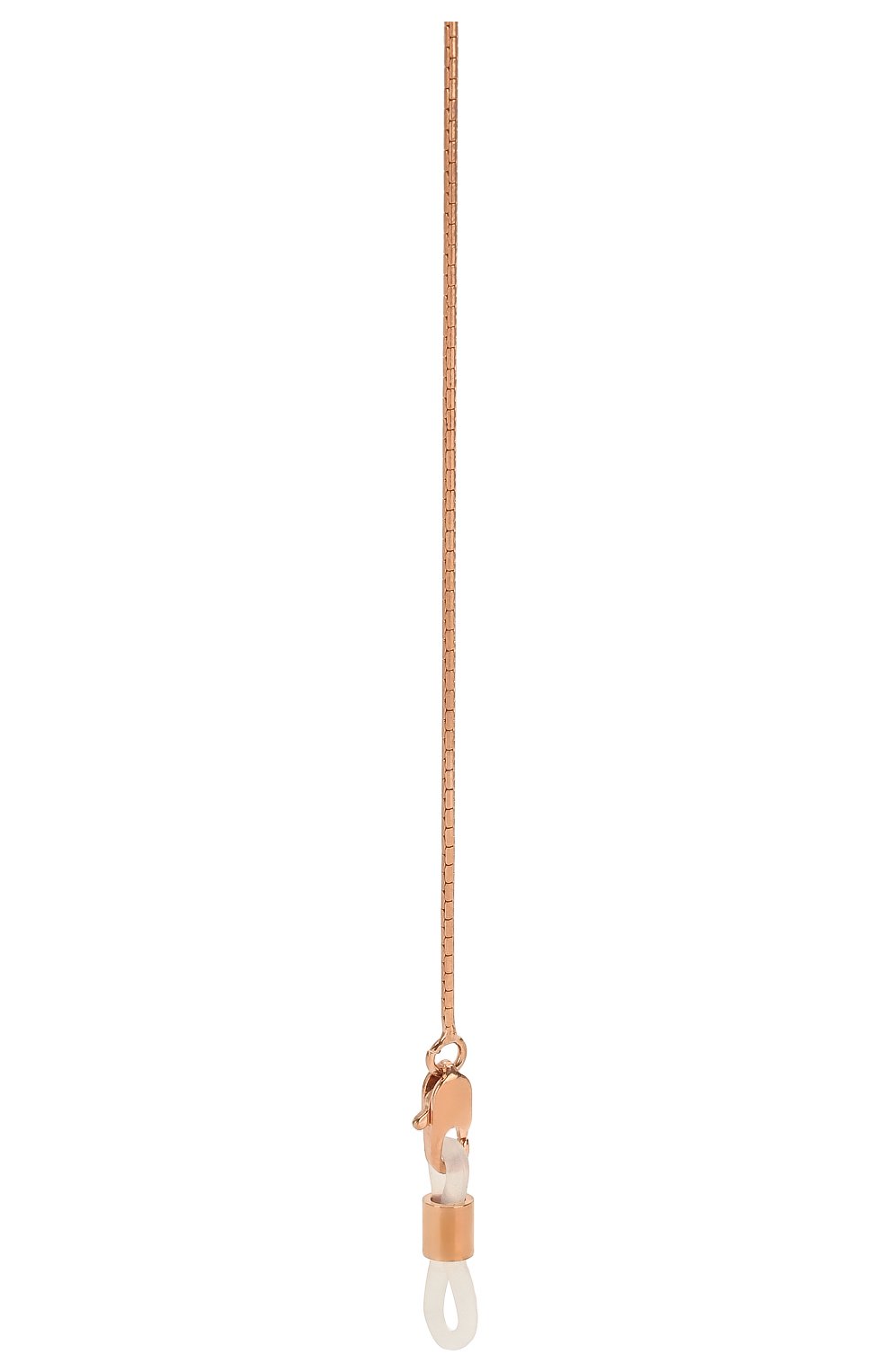Женские цепочка для очков FRAME CHAIN розового цвета по цене 8750 руб., арт. SLINKY R0SE | Фото 2 Женские цепочка для очков FRAME CHAIN розового цвета, арт. SLINKY R0SE | Фото 2