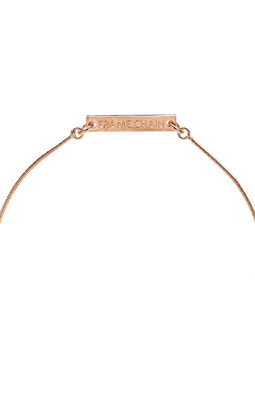 Женские цепочка для очков FRAME CHAIN розового цвета по цене 8750 руб., арт. SLINKY R0SE | Фото 3 Женские цепочка для очков FRAME CHAIN розового цвета, арт. SLINKY R0SE | Фото 3
