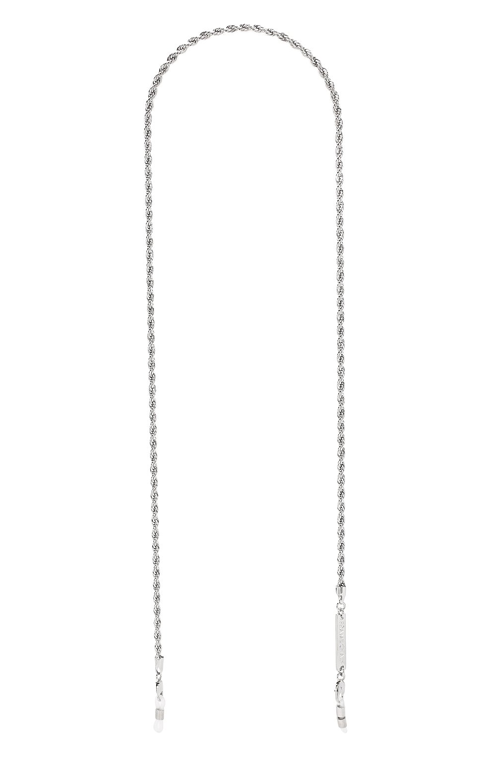 Женские цепочка для очков FRAME CHAIN серебряного цвета, арт. R0LLER CHAIN WHITE | Фото 1 (Тип очков: Цепочка; Региональные ограничения белый список (Axapta Mercury): RU)