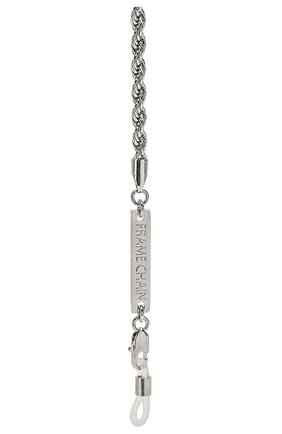 Женские цепочка для очков FRAME CHAIN серебряного цвета по цене 0 руб., арт. R0LLER CHAIN WHITE | Фото 2 Женские цепочка для очков FRAME CHAIN серебряного цвета, арт. R0LLER CHAIN WHITE | Фото 2 (Тип очков: Цепочка; Региональные ограничения белый список (Axapta Mercury): RU)