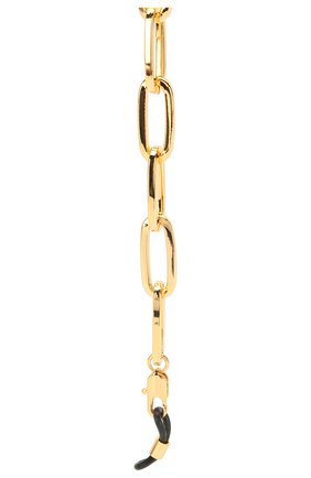 Женские цепочка для очков FRAME CHAIN золотого цвета по цене 16450 руб., арт. THE R0N YELL0W | Фото 2 Женские цепочка для очков FRAME CHAIN золотого цвета, арт. THE R0N YELL0W | Фото 2