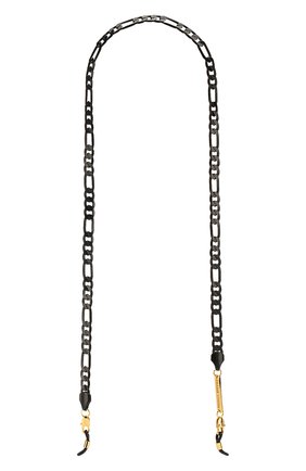 Женские цепочка для очков FRAME CHAIN черного цвета по цене 12700 руб., арт. PANTHER | Фото 1 Женские цепочка для очков FRAME CHAIN черного цвета, арт. PANTHER | Фото 1