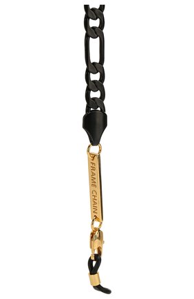 Женские цепочка для очков FRAME CHAIN черного цвета по цене 12700 руб., арт. PANTHER | Фото 2 Женские цепочка для очков FRAME CHAIN черного цвета, арт. PANTHER | Фото 2