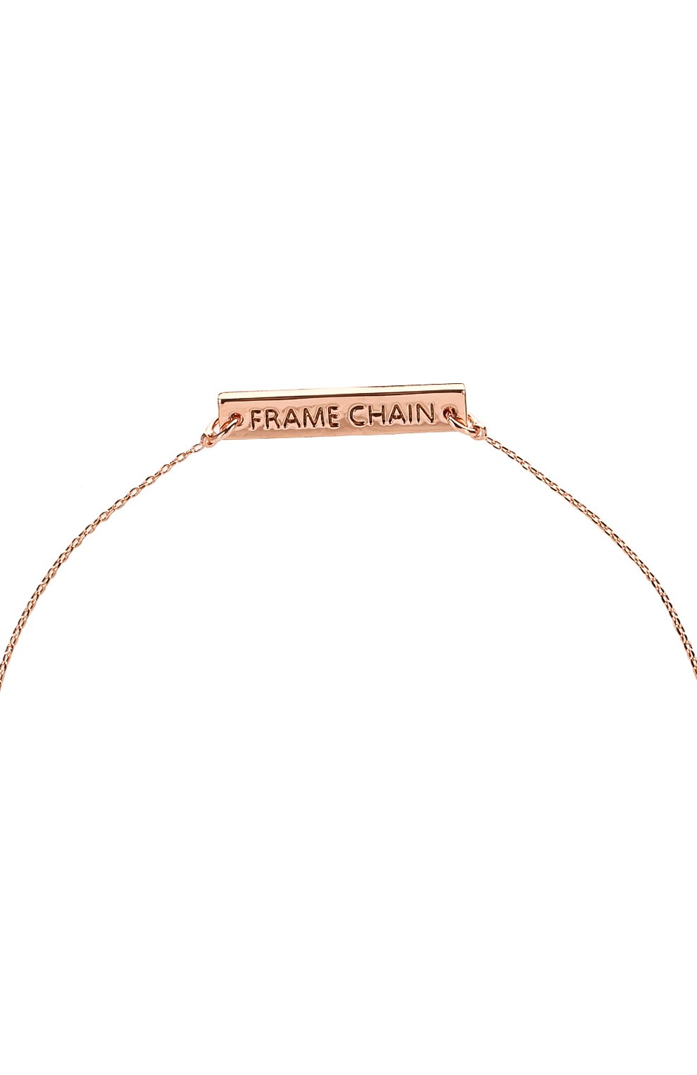 Женские цепочка для очков FRAME CHAIN розового цвета по цене 12700 руб., арт. JACKIE 0H | Фото 3 Женские цепочка для очков FRAME CHAIN розового цвета, арт. JACKIE 0H | Фото 3