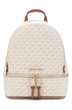 Женский рюкзак rhea MICHAEL MICHAEL KORS кремвого цвета по цене 29950 руб., арт. 30S7GEZB1B | Фото 1 Женский рюкзак rhea MICHAEL MICHAEL KORS кремвого цвета, арт. 30S7GEZB1B | Фото 1