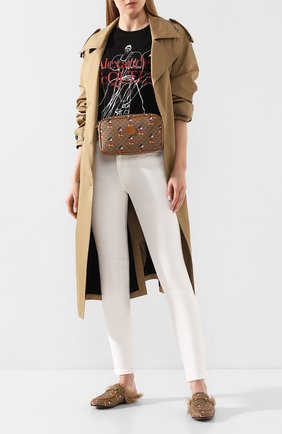 Женские сабо princetown disney x gucci GUCCI коричневого цвета по цене 57650 руб., арт. 603467/HWU30 | Фото 2 Женские сабо princetown disney x gucci GUCCI коричневого цвета, арт. 603467/HWU30 | Фото 2