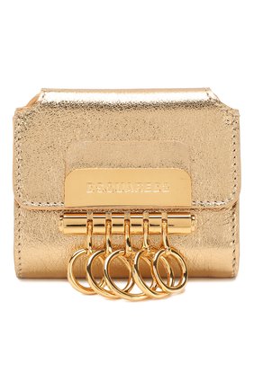 Женская сумка key mini DSQUARED2 золотого цвета по цене 22250 руб., арт. CBW0009 18900515 | Фото 1 Женская сумка key mini DSQUARED2 золотого цвета, арт. CBW0009 18900515 | Фото 1