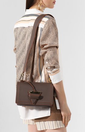 Женская сумка barcelona LOEWE серого цвета по цене 175000 руб., арт. 303.12.W89 | Фото 2 Женская сумка barcelona LOEWE серого цвета, арт. 303.12.W89 | Фото 2