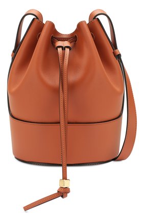 Женская сумка balloon small LOEWE светло-коричневого цвета по цене 165500 руб., арт. 326.75AC31 | Фото 6 Женская сумка balloon small LOEWE светло-коричневого цвета, арт. 326.75AC31 | Фото 6 (Сумки-технические: Сумки через плечо; Материал: Натуральная кожа; Ремень/цепочка: На ремешке; Размер: small)