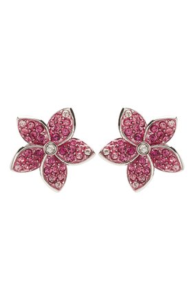 Женские серьги tropical flower SWAROVSKI серебряного цвета по цене 4490 руб., арт. 5519254 | Фото 1 Женские серьги tropical flower SWAROVSKI серебряного цвета, арт. 5519254 | Фото 1