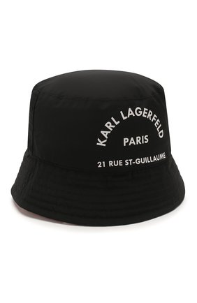 Детская панама KARL LAGERFELD KIDS черного цвета по цене 4000 руб., арт. Z11022 | Фото 1 Детская панама KARL LAGERFELD KIDS черного цвета, арт. Z11022 | Фото 1