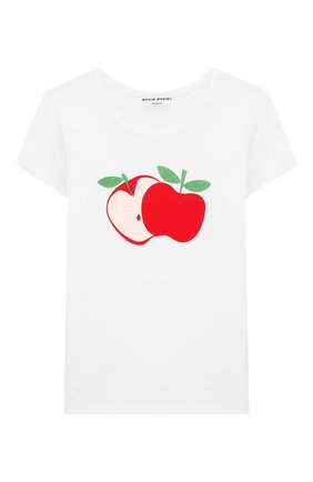Детская футболка SONIA RYKIEL ENFANT белого цвета по цене 4680 руб., арт. 20S1TS37 | Фото 1 Детская футболка SONIA RYKIEL ENFANT белого цвета, арт. 20S1TS37 | Фото 1