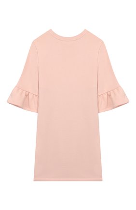 Детское хлопковое платье SONIA RYKIEL ENFANT светло-розового цвета по цене 9950 руб., арт. 20S1DR02 | Фото 2 Детское хлопковое платье SONIA RYKIEL ENFANT светло-розового цвета, арт. 20S1DR02 | Фото 2