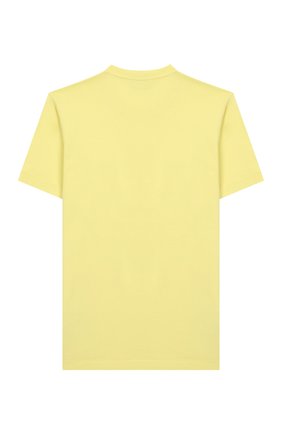 Детская хлопковая футболка STONE ISLAND желтого цвета по цене 4860 руб., арт. 721620147/10-12 | Фото 2 Детская хлопковая футболка STONE ISLAND желтого цвета, арт. 721620147/10-12 | Фото 2