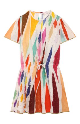 Детская туника MISSONI разноцветного цвета по цене 21800 руб., арт. MBG00059/BW005P/8-12 | Фото 1 Детская туника MISSONI разноцветного цвета, арт. MBG00059/BW005P/8-12 | Фото 1